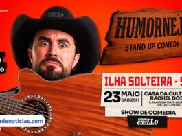 Comediante Marcus Cirillo se apresenta em Ilha Solteira neste sábado com o show “Humornejo”