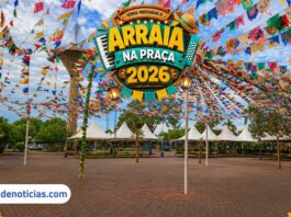 Arraiá na Praça começa hoje com festa, shows e comidas típicas