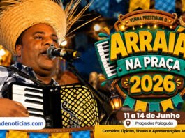 Ícone do forró pé de serra, Alexandre Jesus faz show no Arraiá na Praça no sábado