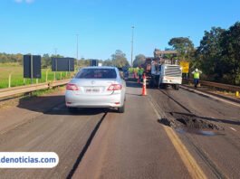 Obras em trecho de rodovia sobre a usina alteram o trânsito e exigem atenção dos motoristas