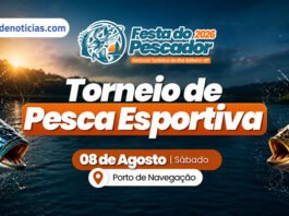 Inscrições estão abertas para o Torneio de Pesca Esportiva do Tucunaré da Festa do Pescador 2026