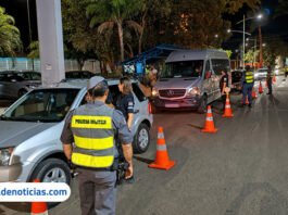 Mais de 400 testes de bafômetros são realizados em operação conjunta das Polícias civil e militar e DETRAN