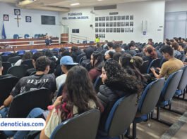 Palestra orienta estudantes sobre uso de bicicletas elétricas e segurança no trânsito em Ilha Solteira