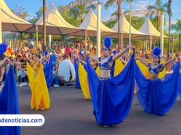 Desfile dos 58 anos de Ilha Solteira emociona multidão com homenagens aos sons e história da cidade